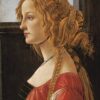 Portrait de Simonetta Vespucci - Sandro Botticelli - Reproductions de tableaux et peintures haut de gamme