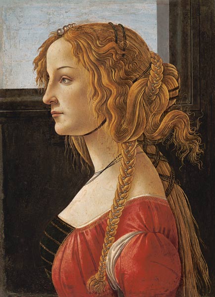 Portrait of Simonetta Vespucci - Sandro Botticelli