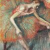 Danseuse assise - Edgar Degas - Reproductions de tableaux et peintures haut de gamme