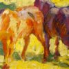 Petite image d'un cheval - Franz Marc - Reproductions de tableaux et peintures haut de gamme