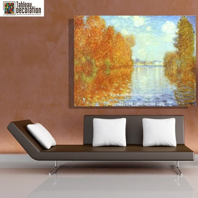 Tableau automne - Monet - Reproductions de tableaux et peintures haut de gamme