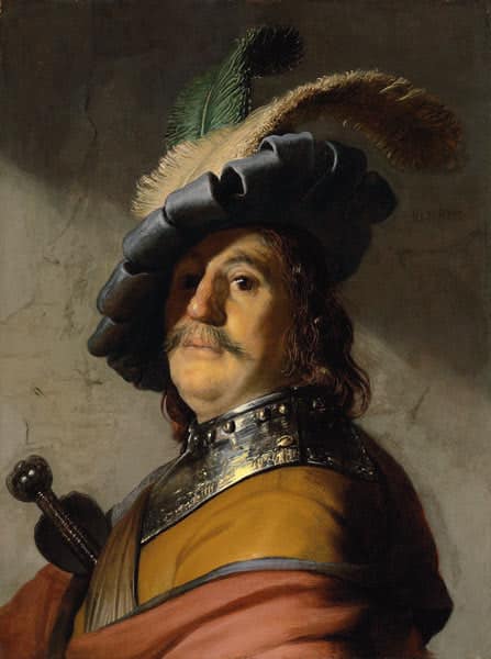 Soldier - Rembrandt van Rijn