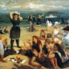 Les baigneurs de South Beach - John Sloan - Reproductions de tableaux et peintures haut de gamme