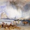 Mont de St. Michael - William Turner - Reproductions de tableaux et peintures haut de gamme