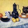 Nature morte avec pot à café - Van Gogh - Reproductions de tableaux et peintures haut de gamme