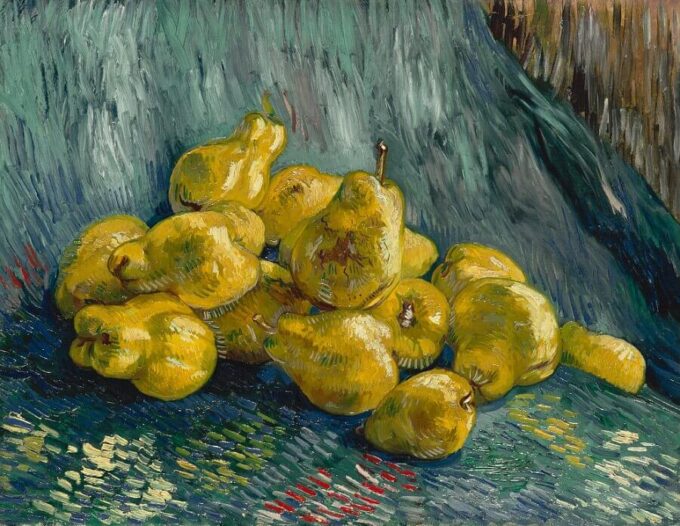 Still Life with Quinces - Van Gogh Oil Painting Reproduction