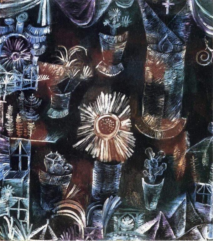 Life with the Blooming Thistle - Paul Klee