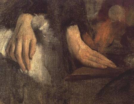 Study of Hands - Edgar Degas