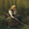 Été - Jules Breton - Reproductions de tableaux et peintures haut de gamme