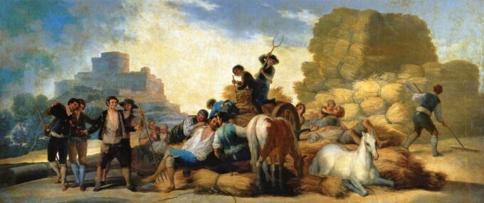 The Harvest - Francisco de Goya