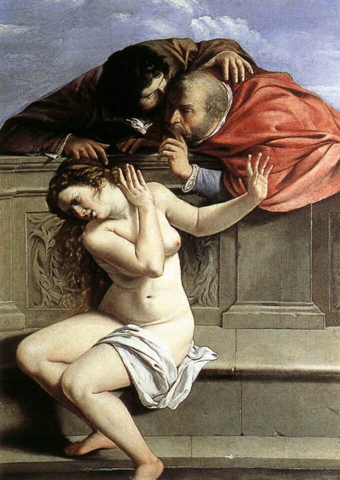 Susanna and the Elders - Artemisia Gentileschi