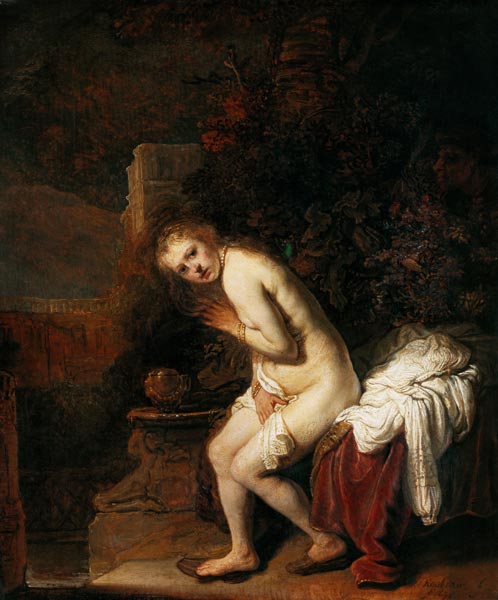 Susanna in the Bath - Rembrandt van Rijn