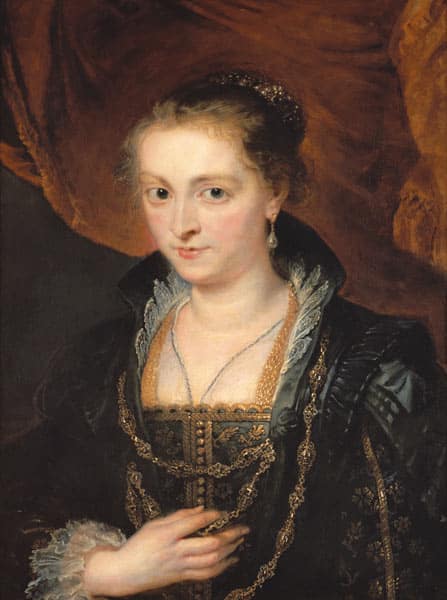 Portrait of Susanna Fourment - Peter Paul Rubens