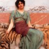 Doux rêves - John William Godward - Reproductions de tableaux et peintures haut de gamme