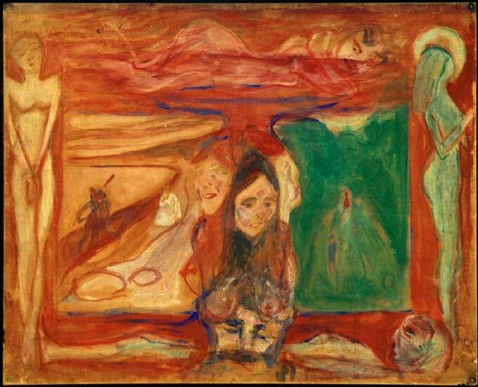 Symbolic Study - Edvard Munch