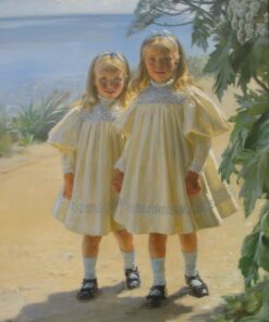 Les filles de Benzon - Peder Severin Kroyer - Reproductions de tableaux et peintures haut de gamme