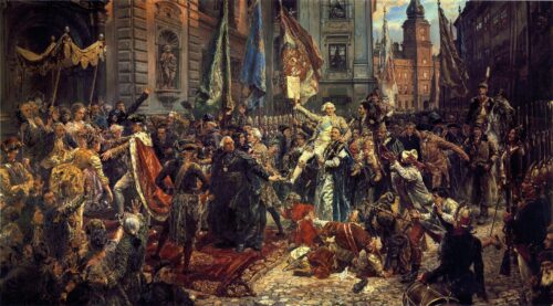 The Constitution of the 3rd May 1791 - Jan Matejko - Reproductions de tableaux et peintures haut de gamme