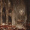 Le couronnement de la reine Victoria - John Martin - Reproductions de tableaux et peintures haut de gamme