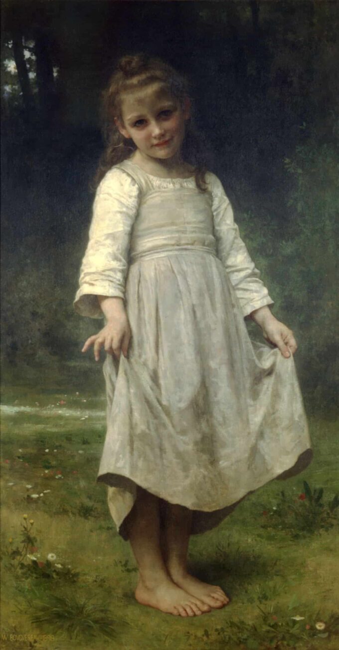 The Reverence - William Bouguereau