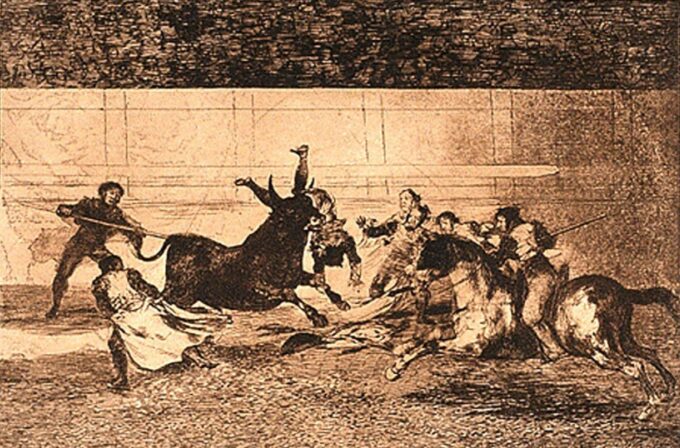 Bullfighting - Francisco de Goya