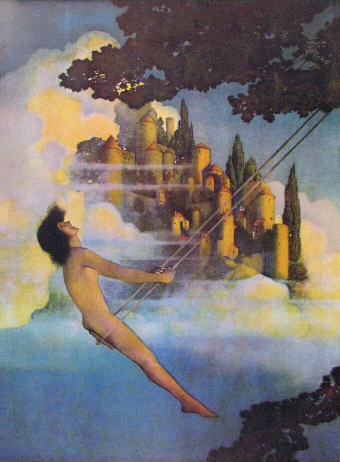 The Dinky Bird - Maxfield Parrish