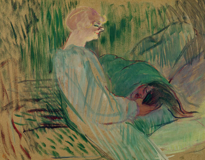 The Couch, Rolande - Toulouse Lautrec