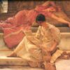 Le Poète favori - Lawrence Alma-Tadema - Reproductions de tableaux et peintures haut de gamme