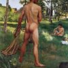 Le Pêcheur à l'épervier - Frédéric Bazille - Reproductions de tableaux et peintures haut de gamme