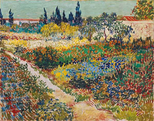 The Gardens of Arles - Van Gogh