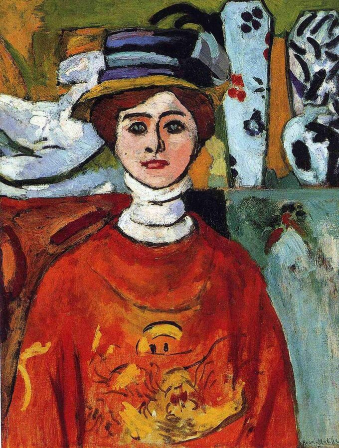 The Girl with Green Eyes - Matisse