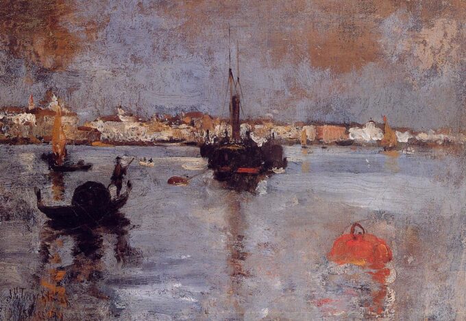 The Grand Canal, Venice – John Henry Twachtman