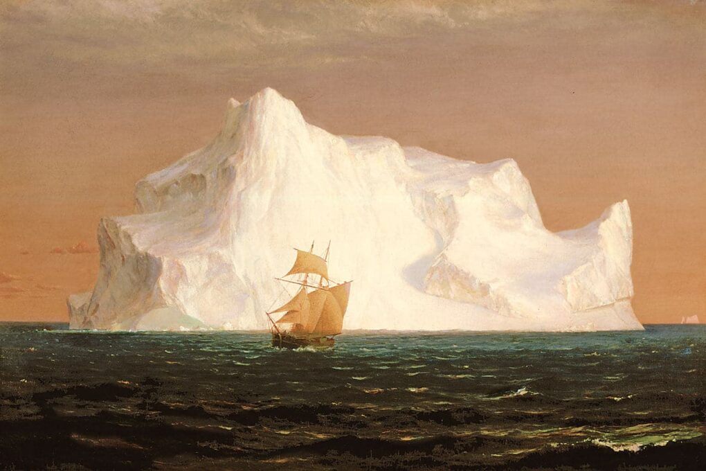 L'Iceberg - Frederic Edwin Church - Reproductions de tableaux et peintures haut de gamme