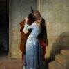 Le Baiser - Francesco Hayez - Reproductions de tableaux et peintures haut de gamme