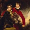 Les Maîtres Pattison. William Henry Ebenezer Pattison, et son frère Jacob Howell Pattison - Thomas Lawrence - Reproductions de tableaux et peintures haut de gamme