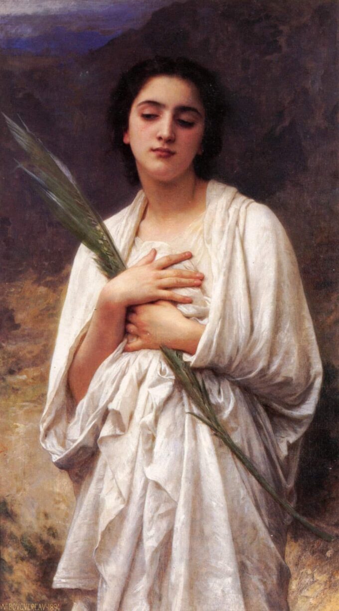 The Palm Leaf - William Bouguereau