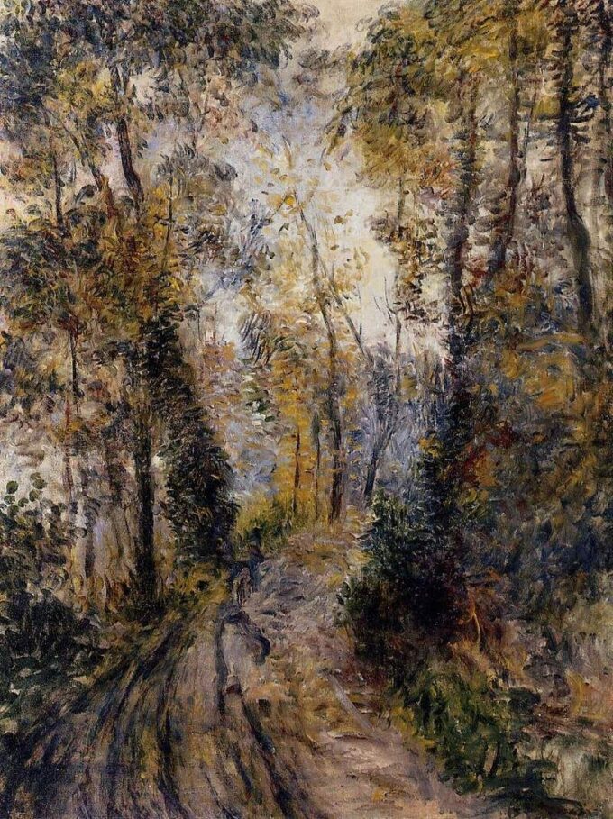 The Path Through the Forest - Pierre-Auguste Renoir