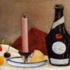 La bougie rose - Henri Rousseau - Reproductions de tableaux et peintures haut de gamme