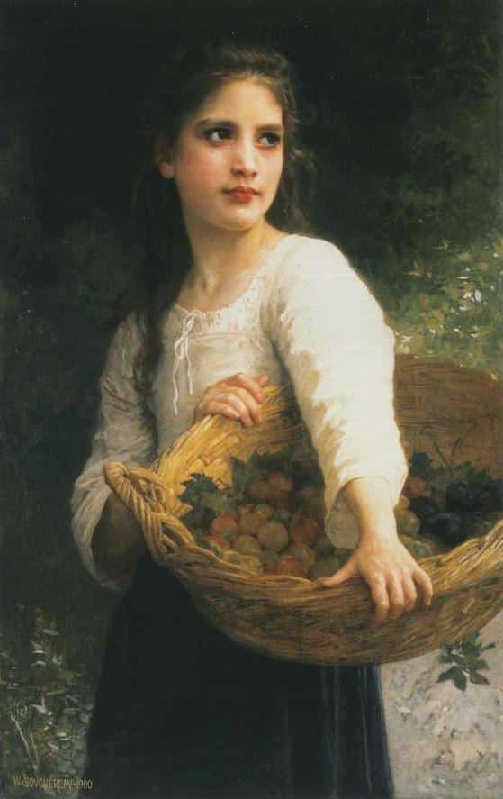 The Plums - William Bouguereau