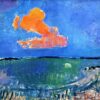 Le nuage rouge - Mondrian - Reproductions de tableaux et peintures haut de gamme