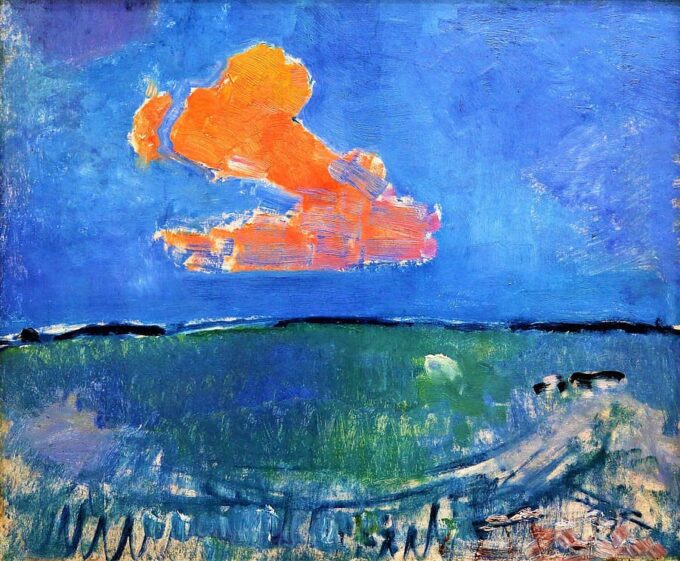 The Red Cloud - Mondrian