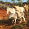 The Return from the Mill - Rosa Bonheur - Reproductions de tableaux et peintures haut de gamme