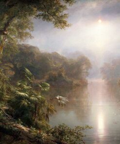 The River of Light - Frederic Edwin Church - Reproductions de tableaux et peintures haut de gamme