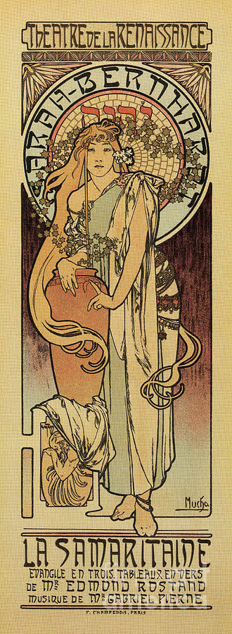 La samaritaine - Mucha - Reproductions de tableaux et peintures haut de gamme