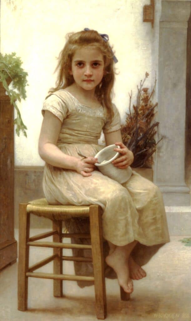 William Bouguereau's Snack