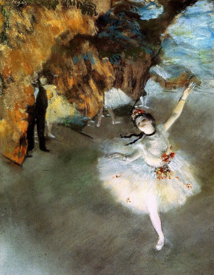 The Star, or The Dancer on Stage - Edgar Degas