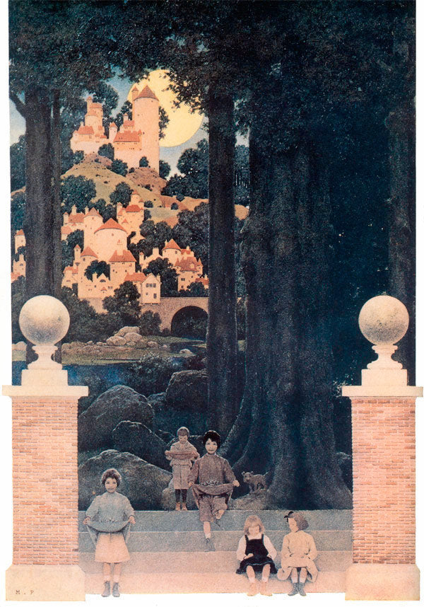 The Sugar Maple Tree - Maxfield Parrish