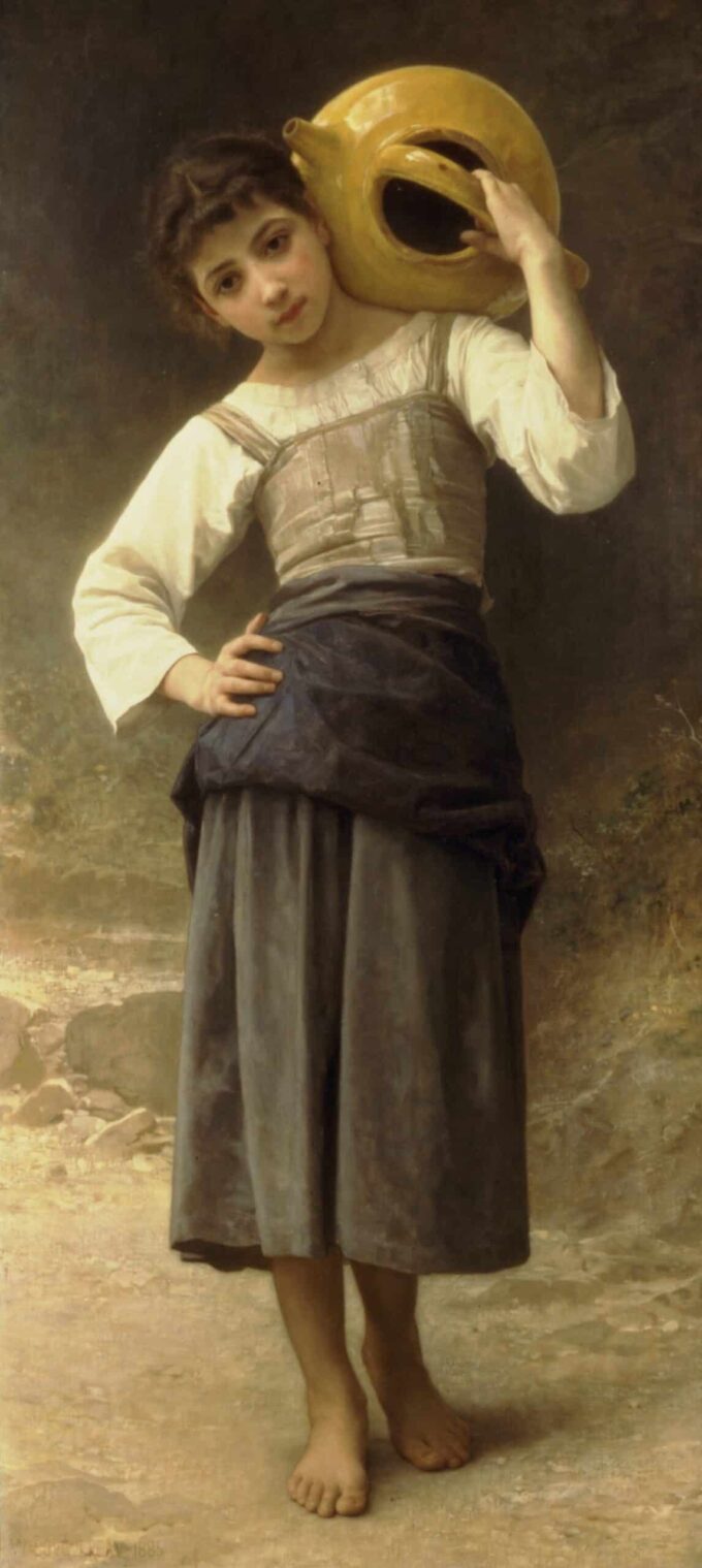 The Water Girl - William Bouguereau