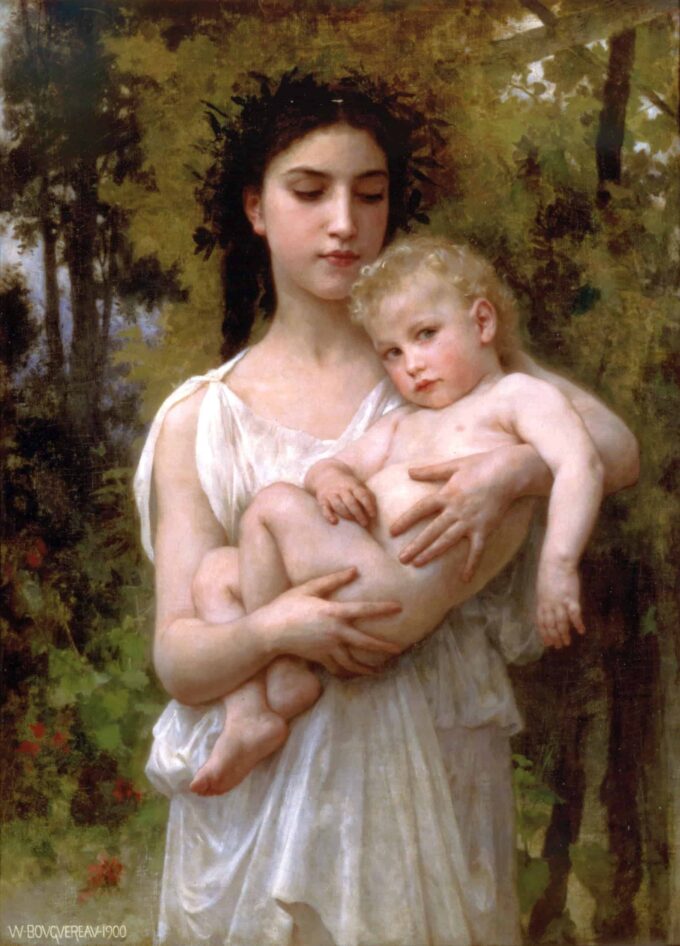 The Younger Brother of William Bouguereau