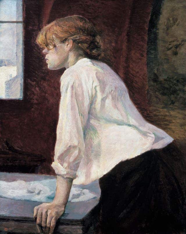 The Laundress - Toulouse Lautrec