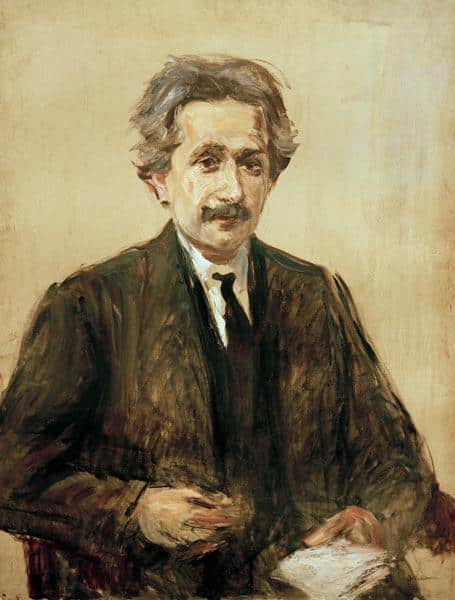 Albert Einstein - Max Liebermann